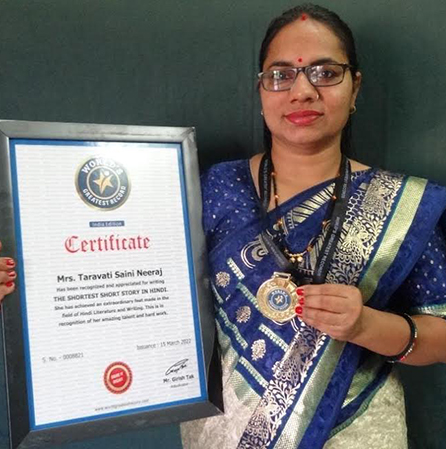 Mrs. Taravati Saini Neeraj